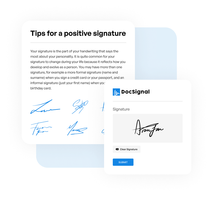 What does your signature say about you?